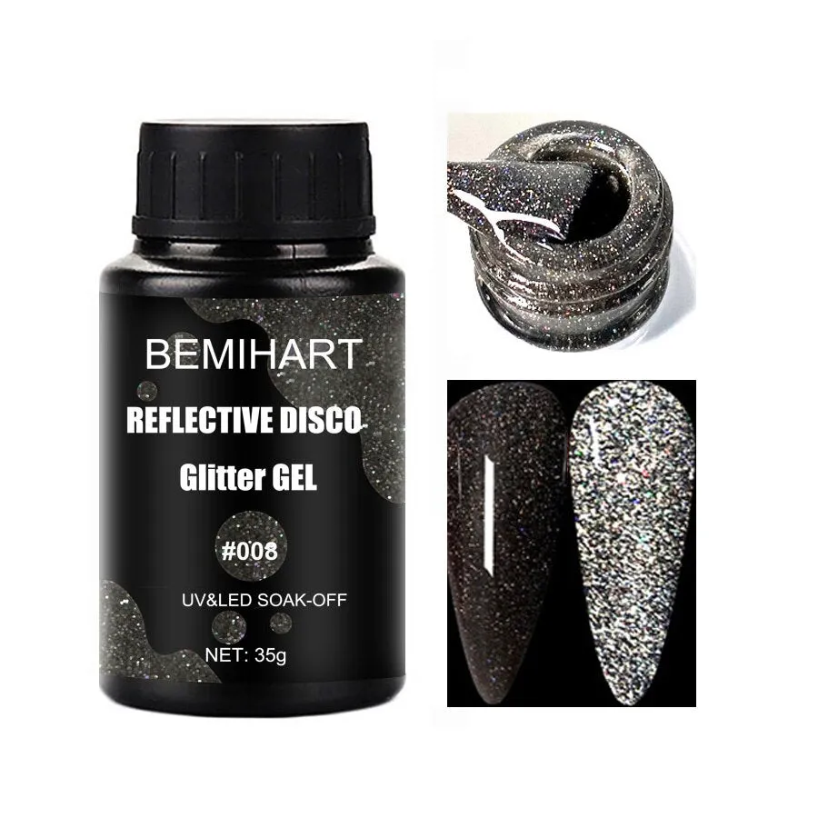 Reflective Disco Glitter Gel 35g - Diamond Sparkle