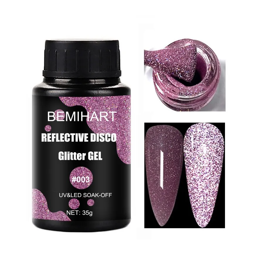 Reflective Disco Glitter Gel 35g - Diamond Sparkle