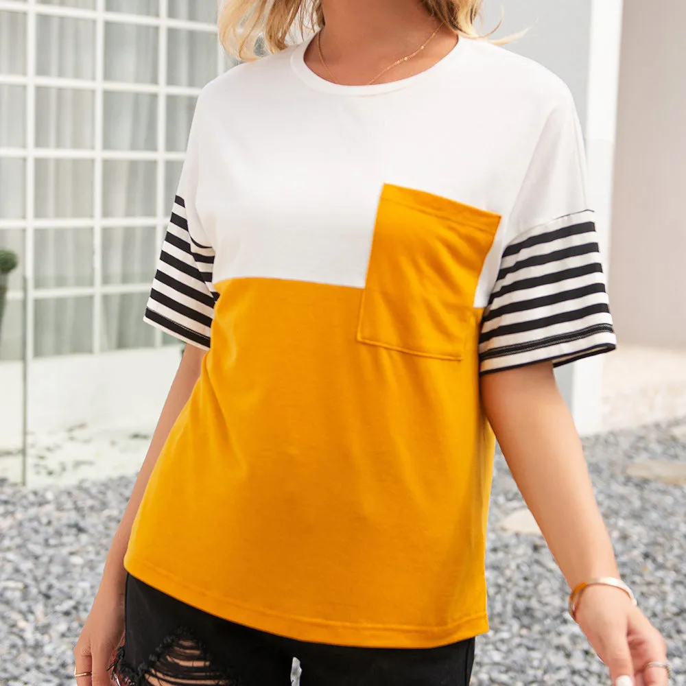 Short Sleeve Loose T-Shirt Top