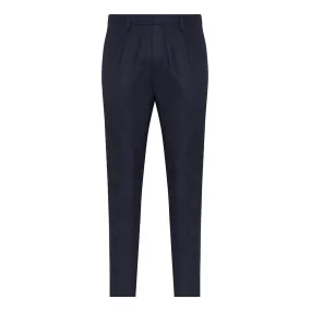 Slim Fit Trousers - Navy