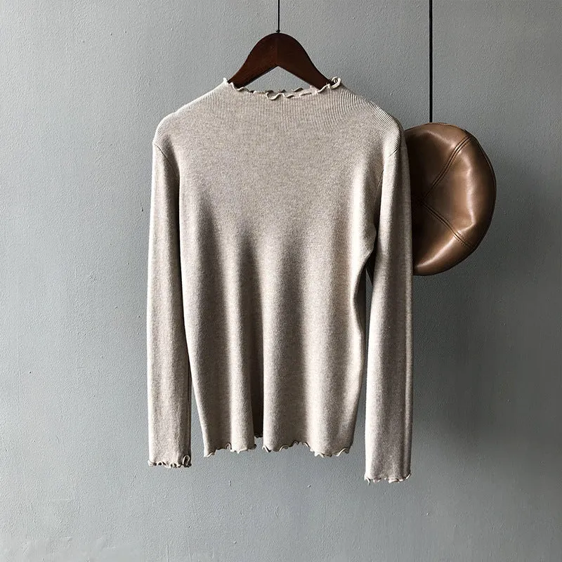 Slim Knitted sweater Women