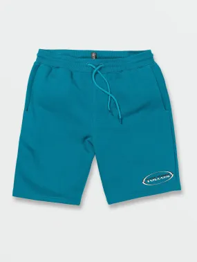 Strike Produce Elastic Waist Shorts - Ocean Teal