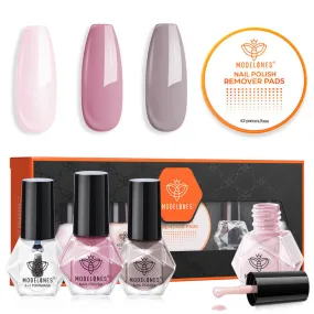 Sugar Rush - 3 Colors Mini Starter Nail Polish Kit 5ml