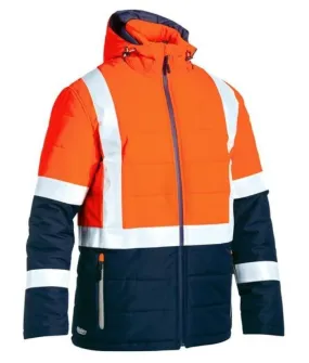 Taped Hi Vis Puffer Jacket