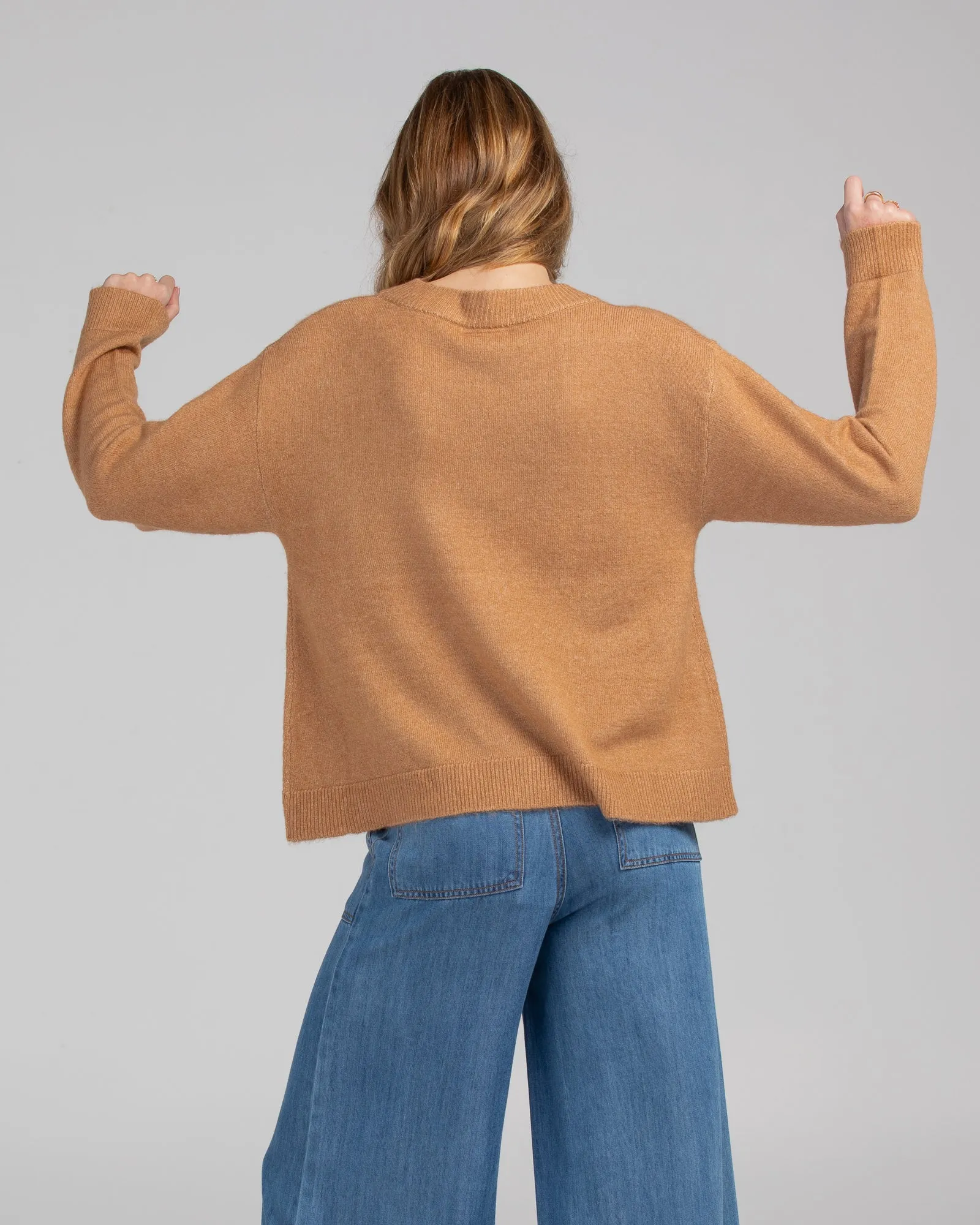 Taurus Jumper - Tan/Orange