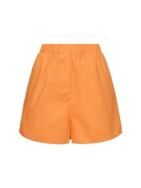 The Frankie Shop   Lui organic cotton poplin boxer shorts 