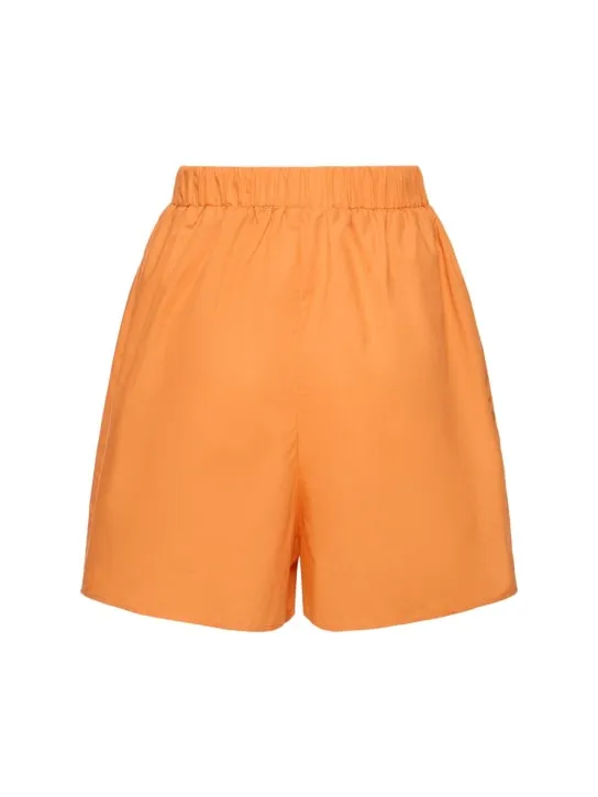 The Frankie Shop   Lui organic cotton poplin boxer shorts 