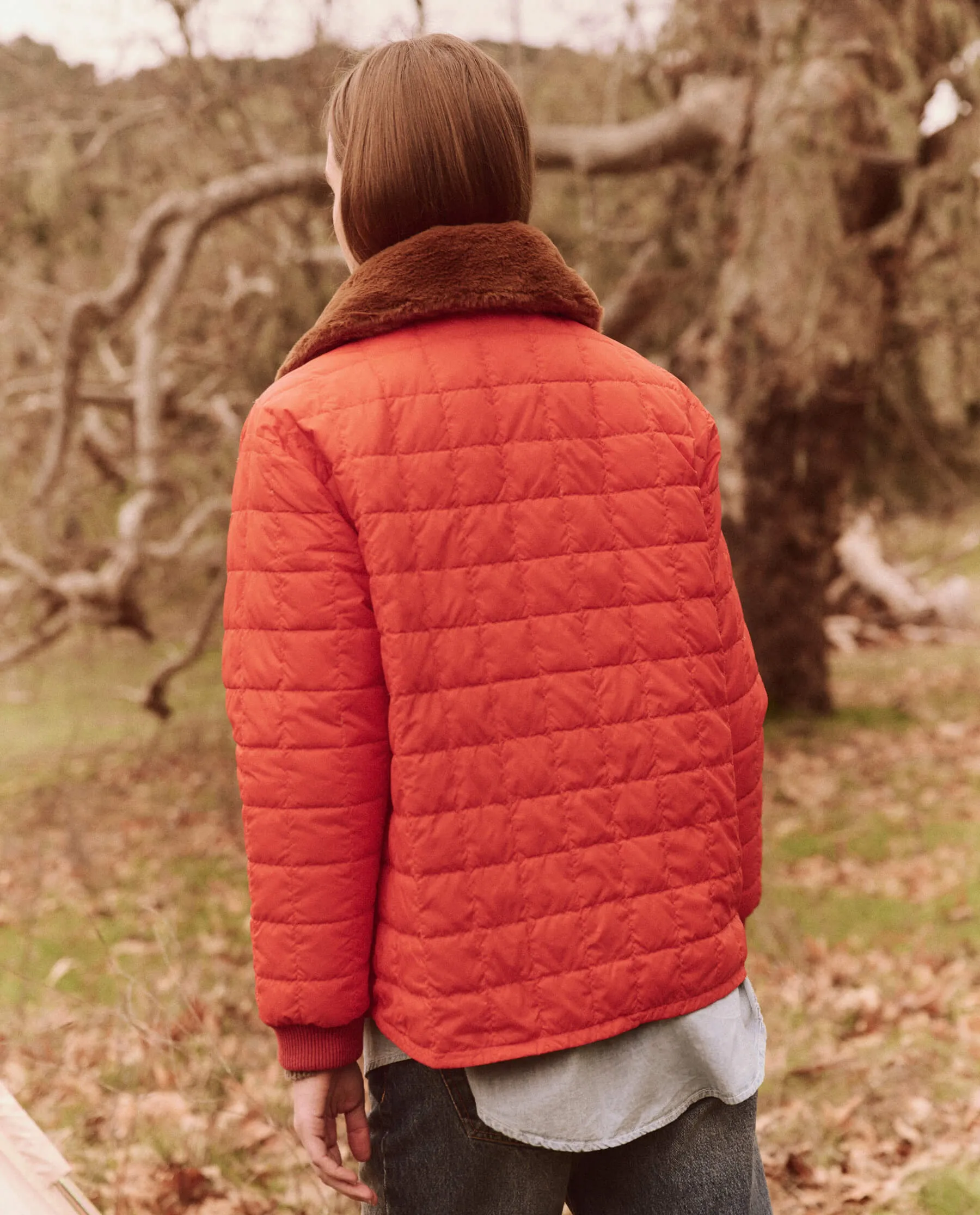 The Reversible Down Logger Puffer. -- Poppy and Amber