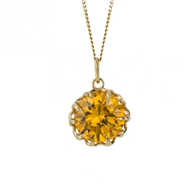 The Solar Plexus Chakra Pendant P5261