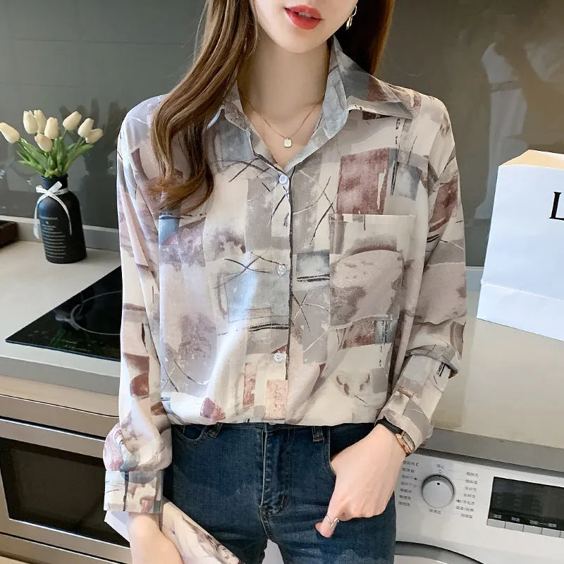 Thin And Long-sleeved Top shirt