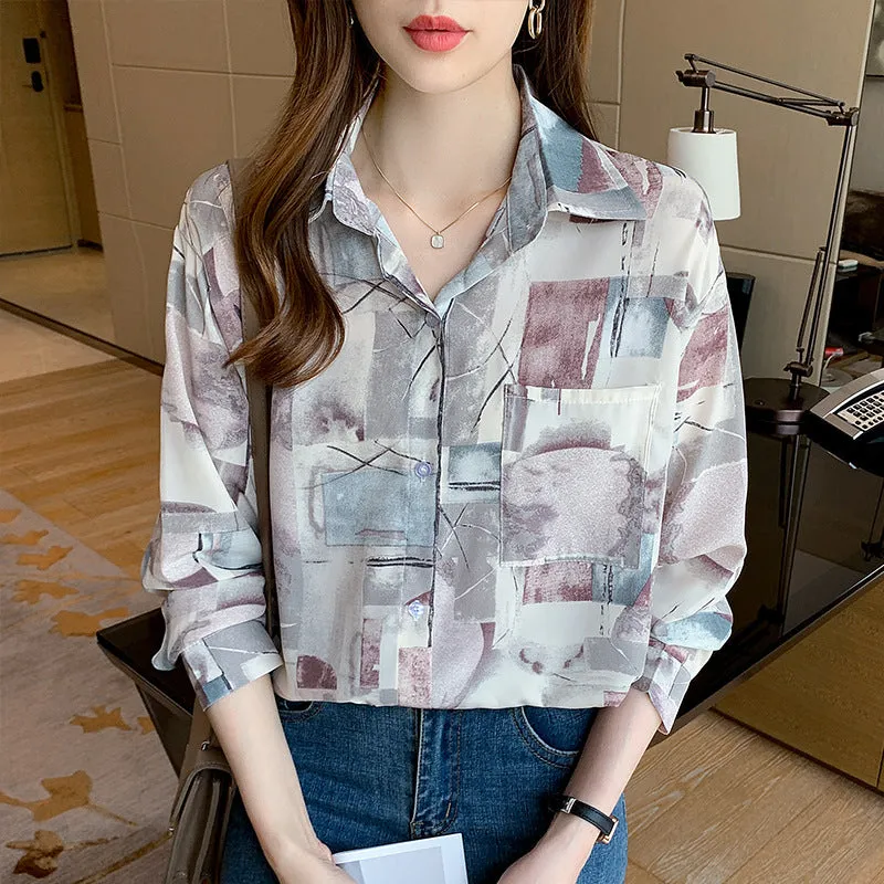 Thin And Long-sleeved Top shirt