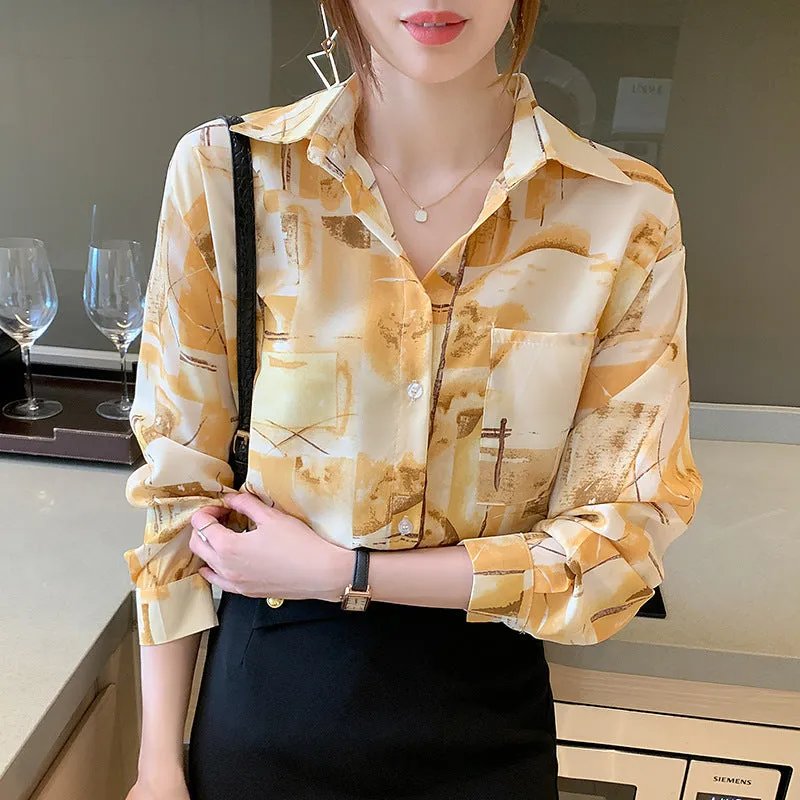 Thin And Long-sleeved Top shirt