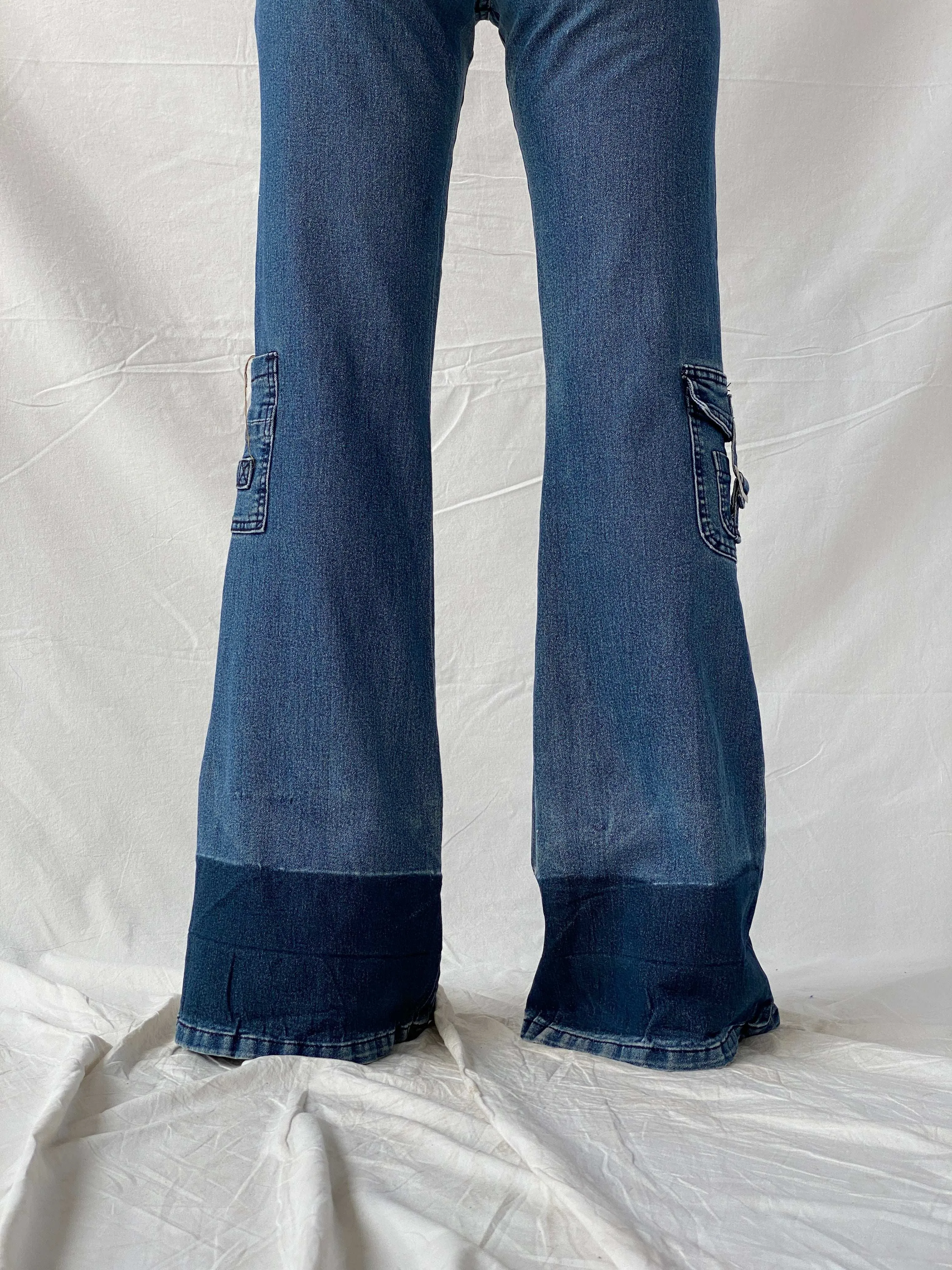 Vintage 00s X-team Flare Cut Jeans - 34EUR