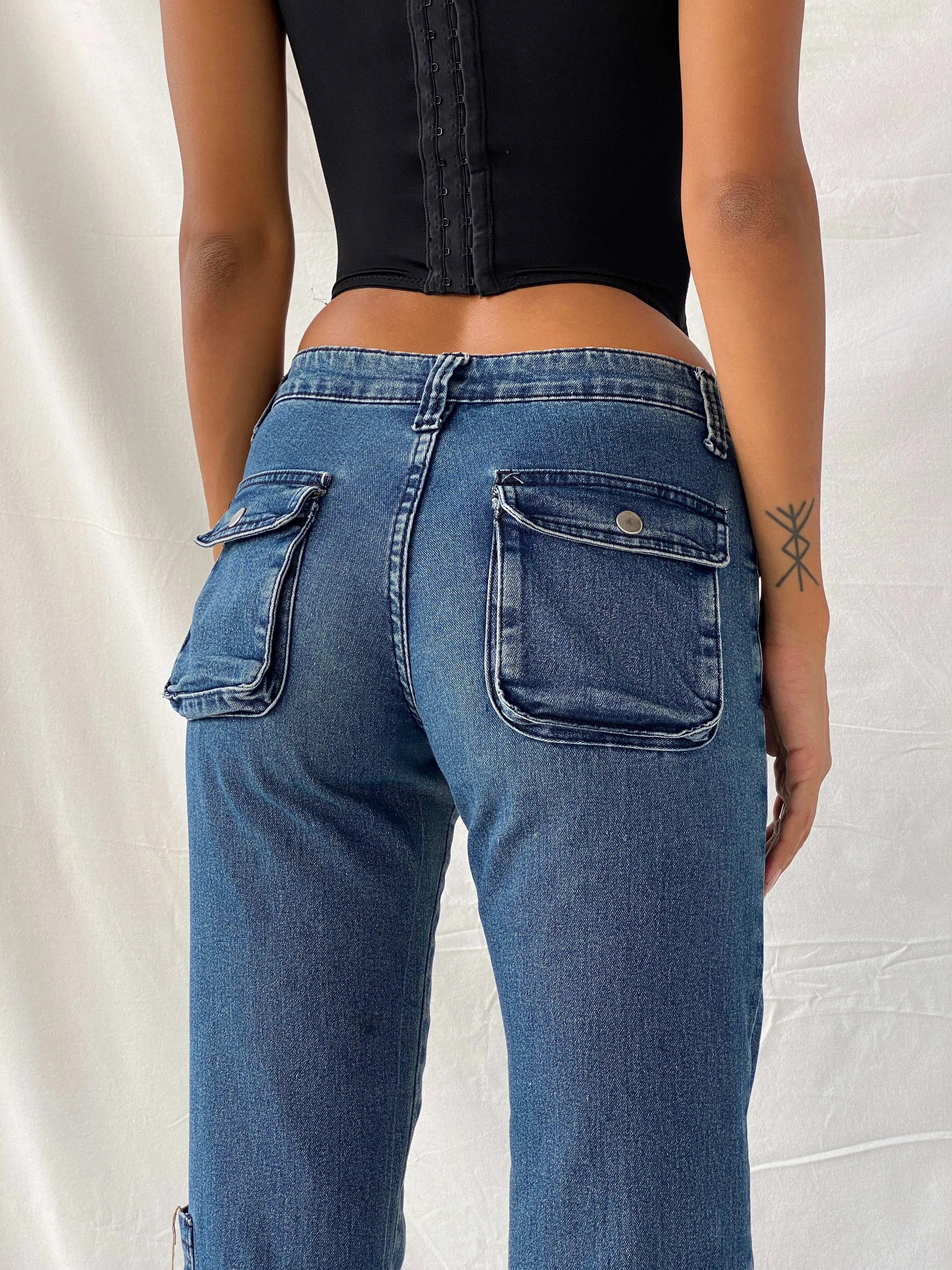 Vintage 00s X-team Flare Cut Jeans - 34EUR