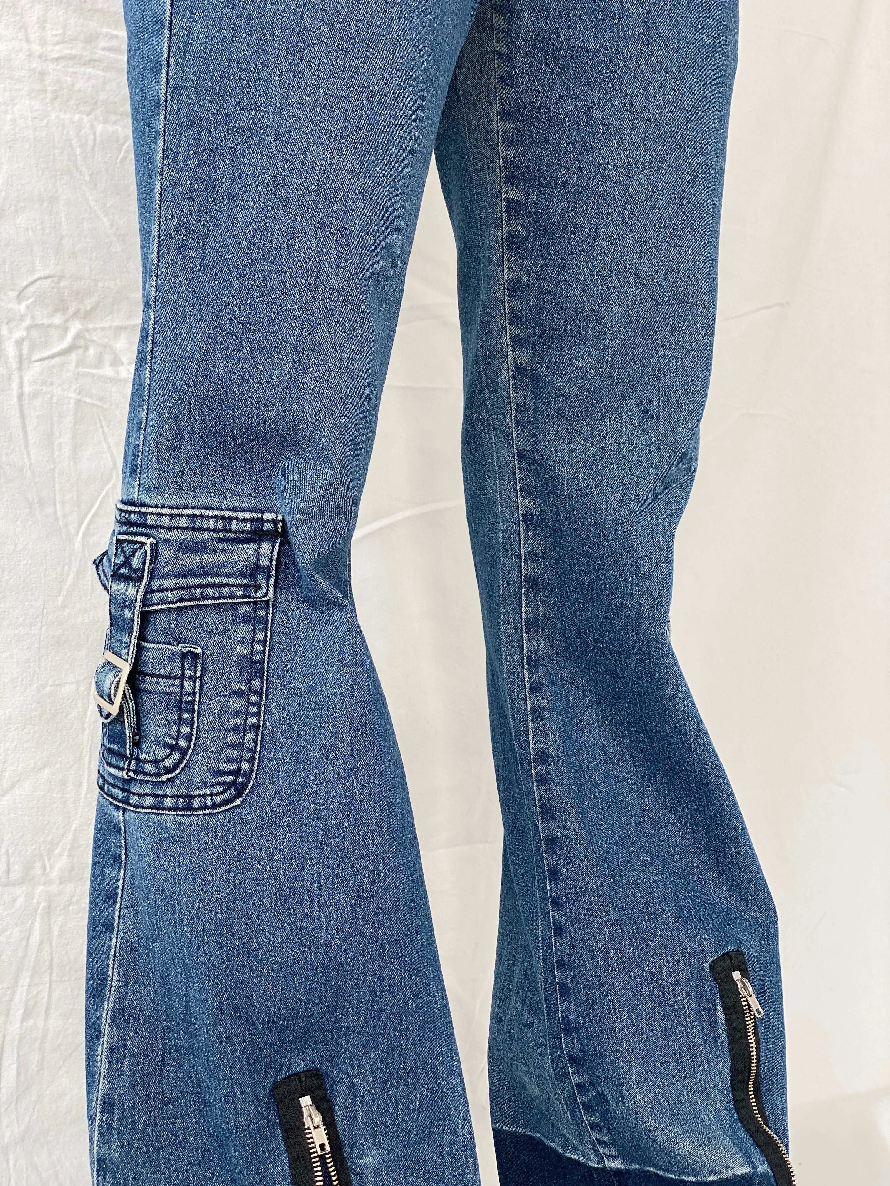 Vintage 00s X-team Flare Cut Jeans - 34EUR