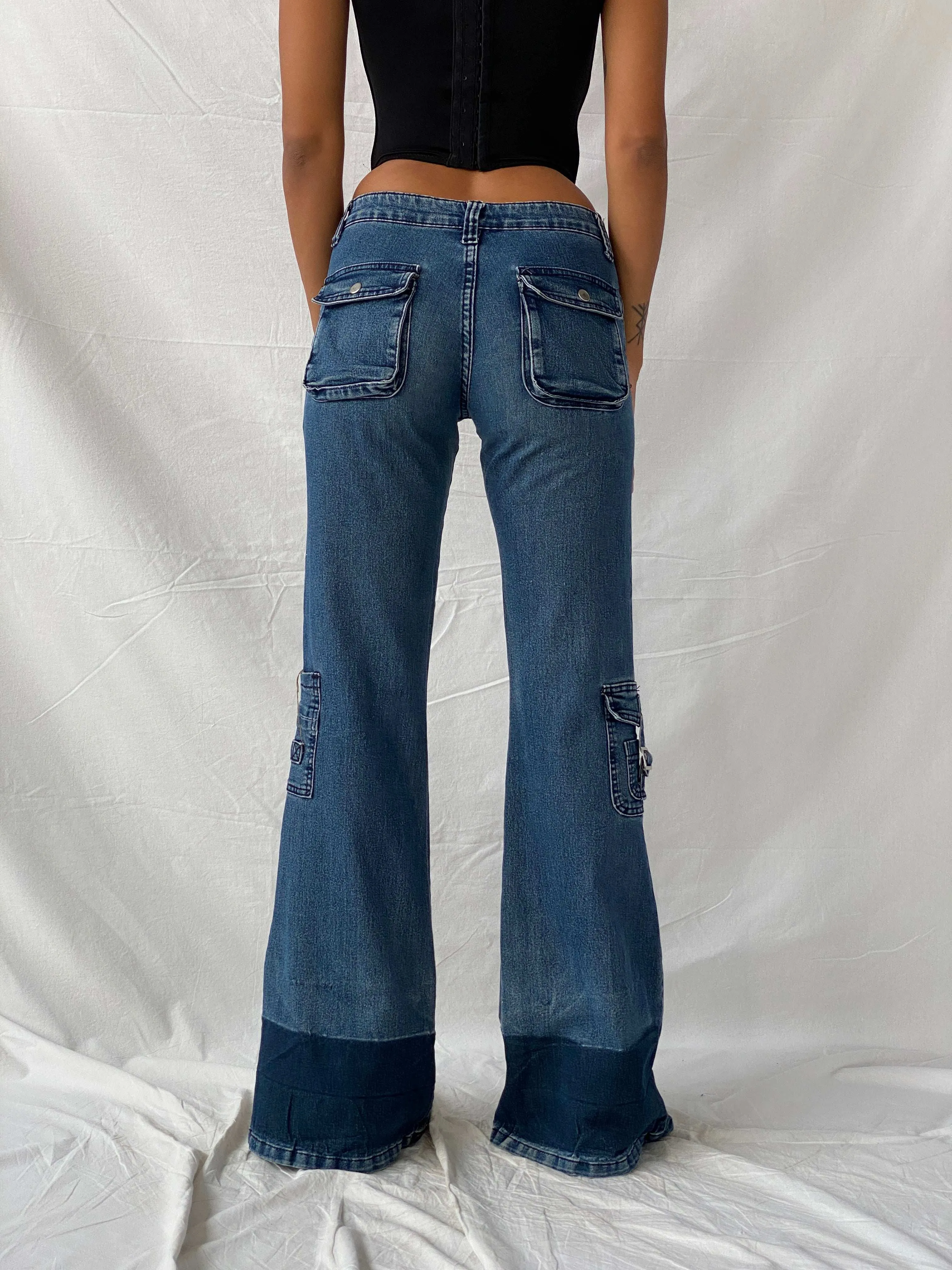 Vintage 00s X-team Flare Cut Jeans - 34EUR