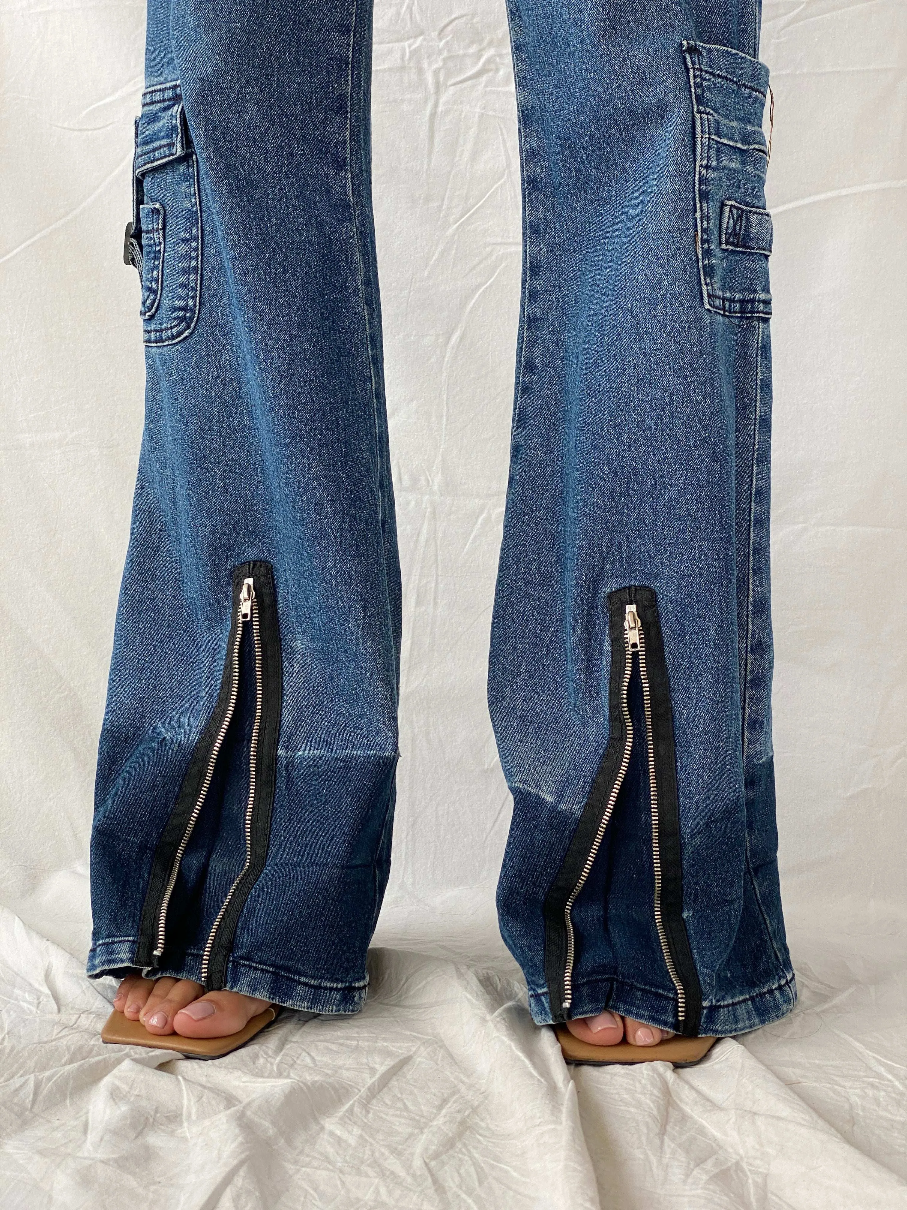 Vintage 00s X-team Flare Cut Jeans - 34EUR