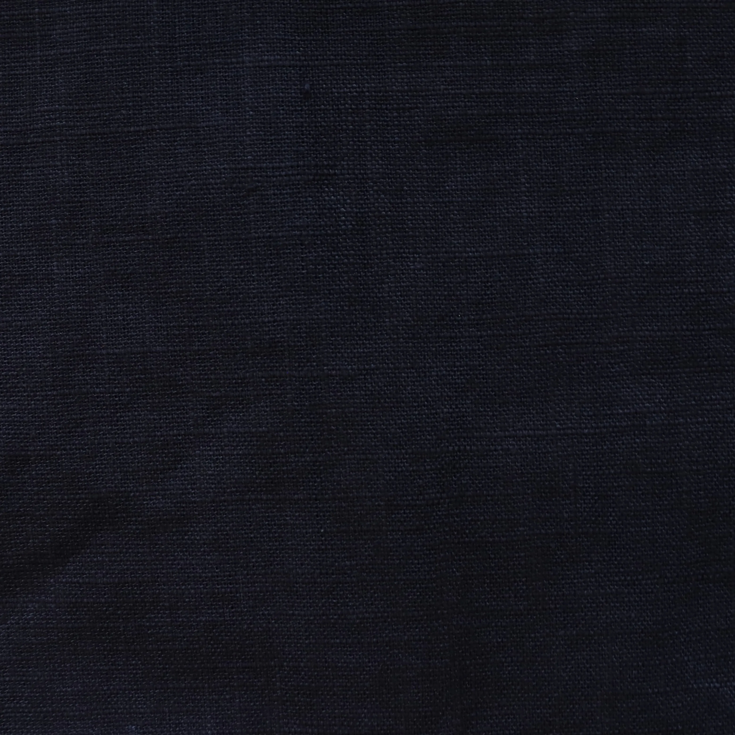 Washed Linen Cotton - Navy