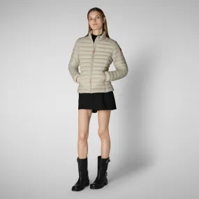 Women's Animal free Puffer Jacket Carly in Rainy Beige