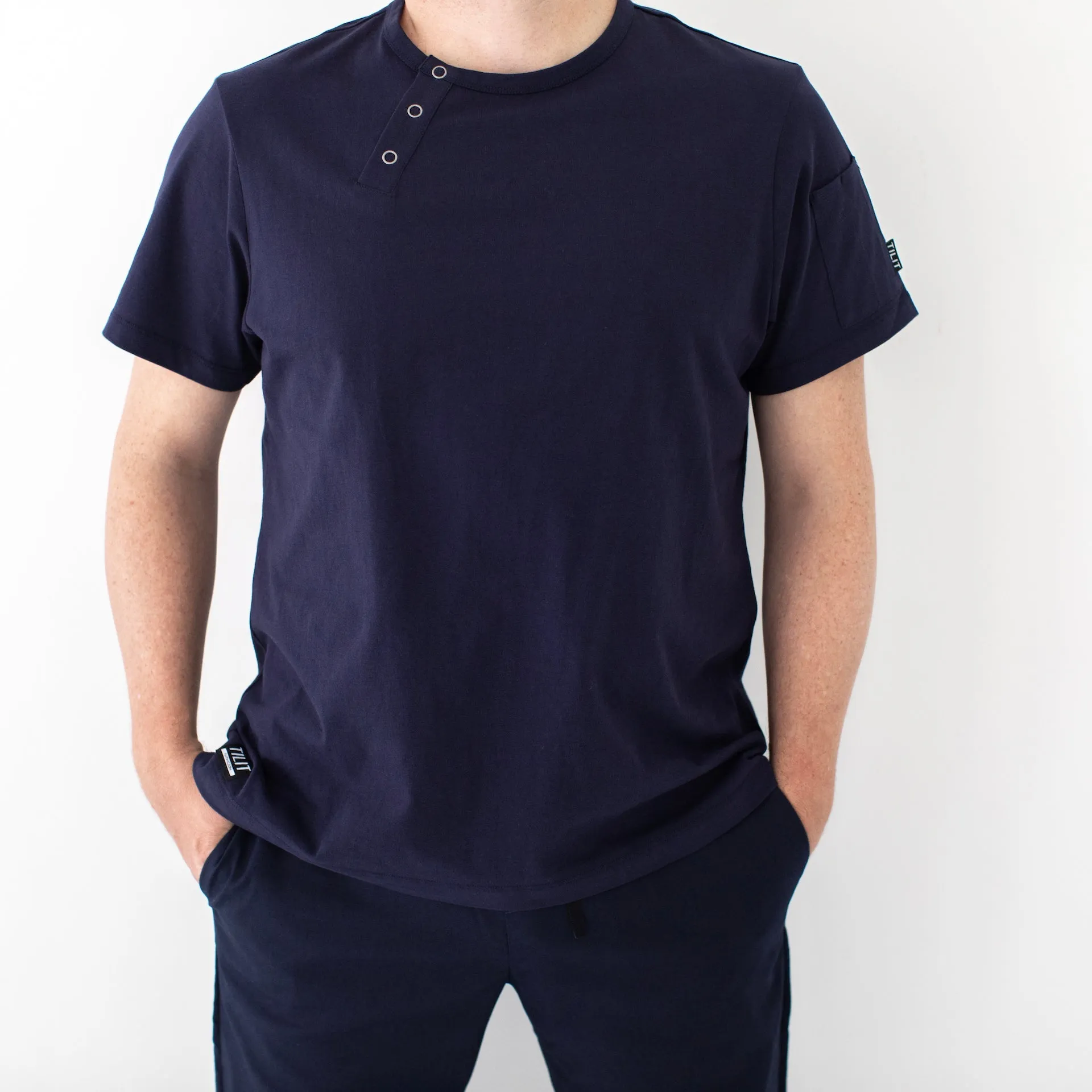 Work Henley Tee